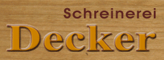 Oskar Decker, Schreinermeister