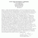State Farm Insurance Companies, Lovejoy, David