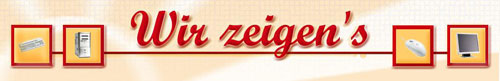 Wir zeigen´s